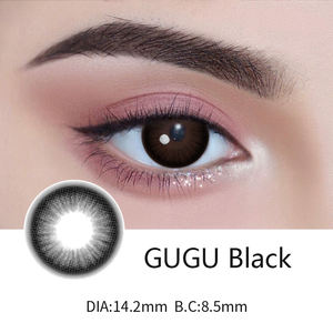 Boîte à lentilles de contact respirante personnalisée, emballée dans un sac OPP, service complet pris en charge, usine, lentilles de 14,2 mm, commande d'une paire. - Product Image 3