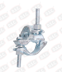 ข้อต่อเหล็กกล้าอ่อนแบบเปลี่ยนได้ DELITE DSC FIX FORGED ขนาด 48x48 มม. แบบมุมฉาก สำหรับนั่งร้านเคลื่อนที่ มาตรฐาน EN 74 เกรด B ชุบเคลือบด้วยไฟฟ้า - Product Image 4