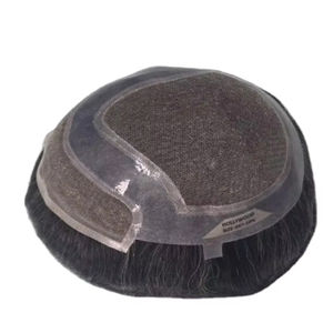 Toupee para Hombre Taz Hair, Peluca de Cabello Humano 100%, Densidad Cruda 60%-150%, Cabello Indio Remy, Resistente al Agua, Ondulado - Product Image 2