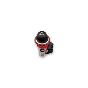 Accessoire intérieur Volkswagen Polo HB 2000-2002, boîtier/manchon de prise allume-cigare rouge, pièce compatible, numéro de pièce accessoire - Product Image 1
