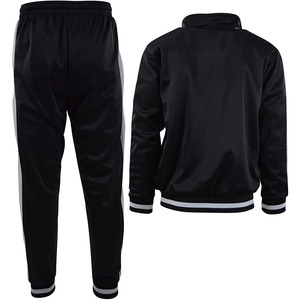 Long Sleeves Athletic Sports Wear Men Tracksuit Wholesale Price Tracksuit Adjustable Breathable Fabric Custom Logo Design Color - Product Image 6