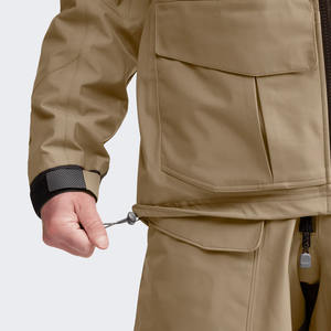 Veste de chasse d'hiver pour homme personnalisée, fiable, légère, imperméable, coupe-vent, en softshell, imprimé camouflage, pantalon imprimé HD - Product Image 5