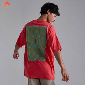 เสื้อยืดผู้ชายผ้าฝ้ายสีไม่เป็นกรดเสื้อยืดวินเทจแขนสั้นเสื้อยืดผู้ชายผ้าฝ้ายสำหรับยิมเสื้อยืดแฟชั่นฤดูร้อนขนาดใหญ่ - Product Image 2