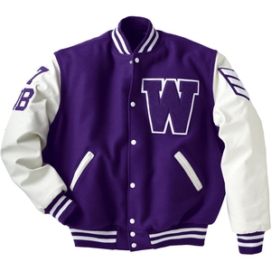 Custom Wool <b>Leather</b> Varsity <b>Jacket</b> for Adult and Youth <b>Winter</b> Split Letterman Bomber Coat Varsity Baseball <b>Jacket</b> Style - Product Image 3