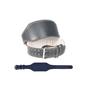 เข็มขัดหนังวัวสำหรับออกกำลังกายเข็มขัดยกน้ำหนักพร้อมหัวเข็มขัดแบบยกกระชับอุปกรณ์ออกกำลังกายที่ทำให้เหงื่อออกไปยิม - Product Image 5