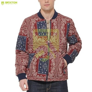 Chaqueta Bomber para Hombre Fabricada en Fábrica 2025, Chaqueta Bomber con Estampado de Color Único, Ropa de Exterior, Último Precio, Chaqueta Bomber de Invierno para Hombre - Product Image 3