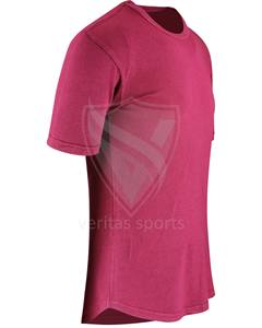 Camisetas Deportivas de Jersey 100% Algodón para Hombre, Cuello Redondo, Manga Corta, Secado Rápido, Transpirables, Corte Regular, Ropa Deportiva Informal, 220 Gramos - Product Image 3