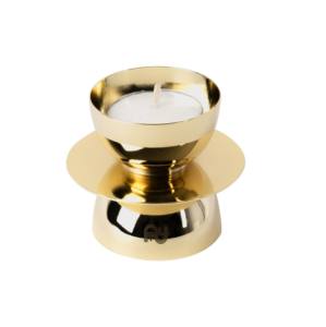 Aluminium Candle <b>Tealight</b> Holder With Gold Color Finished For Home Decoration Metal <b>Tealight</b> For Garden Decoration . - Product Image 4