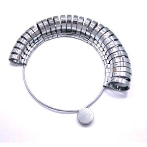 เครื่องวัดขนาดแหวน Jipsy Metal Industries สำหรับช่างอัญมณี วัดขนาดนิ้ว 1 ถึง 15  ทำจากโลหะ  ขนาดมาตรฐานอเมริกา - Product Image 1