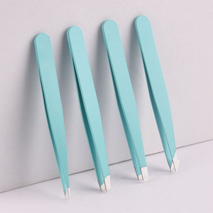 แหนบถอนขนตาสแตนเลสปลายแหลมสำหรับการต่อขนตา - Product Image 2