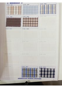 Telas tejidas de primera calidad para uniformes Durable Cómodo Textil de larga duración Ideal para ropa de trabajo Exportación al por mayor a granel para niñas - Product Image 4