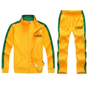 Vente en gros de vestes à glissière en polyester de haute qualité avec logo personnalisé Survêtements de jogging d'hiver décontractés en soie avec panneau latéral intérieur pour hommes - Product Image 1