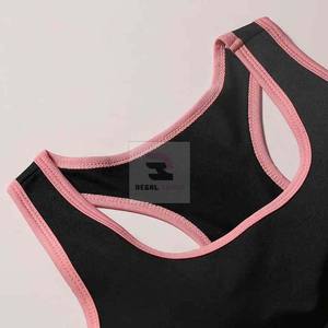 Top de yoga para gimnasio con logotipo personalizado para mujer con Sujetador deportivo transpirable para fitness - Product Image 4