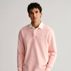 Polo de rugby de manga larga a la moda para hombre, duradero, cómodo e ideal para conjuntos informales y entusiastas del rugby - Product Image 2