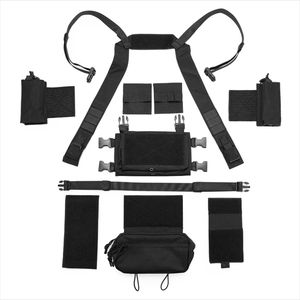 High quality custom design <b>Chest</b> Rig Hunting Vest Bag with Functional Extension <b>Storage</b> for Pouch Tactical <b>Chest</b> Rig - Product Image 6