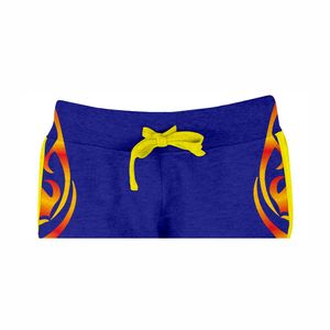 Short de basket-ball en polyester personnalisé pour hommes, design de rue unique, short de sport à la mode en tricot avec cordon de serrage par sublimation - Product Image 4