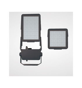 Commercial Solar Flood Lights 500W Solar Flood Light with Pole Mount <b>Bracket</b> for Street Parking Area - Product Image 2