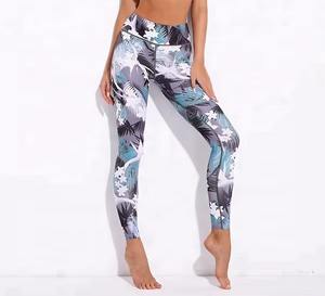 กางเกงโยคะเอวสูงสำหรับผู้หญิงกางเกงออกกำลังกายแบบสกินนี่สำหรับยิมกลางแจ้งวิ่งเล่นกีฬายกน้ำหนักที่สะโพกปรับแต่งได้ - Product Image 4