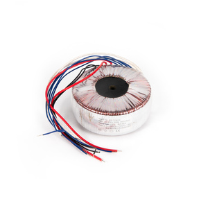Transformateur à noyau annulaire monophasé <span class=keywords><strong>24V</strong></span> CE ROHS toroïdal, transformateur toroïdal 24-0-24 230V 115V 100VA - Product Image 1