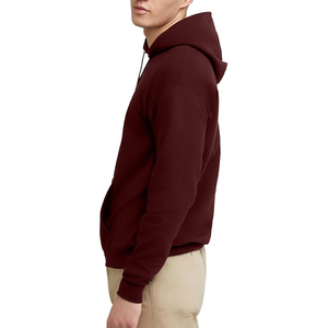 Sweat à capuche pour hommes à la mode surdimensionné à épaules tombantes polaire streetwear logo personnalisé commande en gros fournisseur OEM ODM - Product Image 3