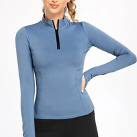 Vente en gros de hauts de base pour femmes pour la compétition d'équitation - Antibactériens, respirants, en spandex, manches longues