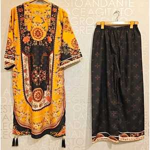 ชุดชีฟอง 2 ชิ้น แฟชั่นอินเทรนด์ แขนยาว 3/4 ชุดฤดูใบไม้ร่วง SL00248-2XL - Product Image 2