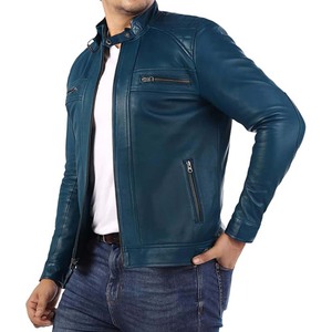 Men Premium Quality Genuine Leather Hooded <b>Canvas</b> <b>Jacket</b> Top Selling Winter Waterproof Polyester Filled Zipper Closure - Product Image 1