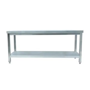 Mesa <span class=keywords><strong>de</strong></span> <span class=keywords><strong>Trabajo</strong></span> para Restaurante <span class=keywords><strong>de</strong></span> Acero Inoxidable 201 304, Fácil <span class=keywords><strong>de</strong></span> Limpiar, Banco <span class=keywords><strong>de</strong></span> <span class=keywords><strong>Trabajo</strong></span> para Preparación <span class=keywords><strong>de</strong></span> Alimentos, <span class=keywords><strong>Comercial</strong></span>, 800x400xH800/850/900mm - Product Image 2