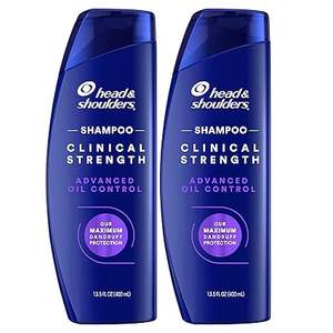 แชมพูขจัดรังแคสูตรคลินิคอล เฮดแอนด์โชว์เดอร์ส ควบคุมความมันและรังแค บรรเทาอาการผิวหนังอักเสบจากไขมัน กลิ่นซิตรัส ขนาด 13.5 ออนซ์ (แพ็คคู่) - Product Image 2