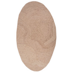 พรมขนสัตว์ทอมือสีแดงและสีส้มแบบคลาสสิก รุ่น TNR-1265 (Cs-01) สำหรับห้องนั่งเล่น ห้องโถง ทางเดิน ใช้เทคนิคการทอแบบแบน ลายแบบนามธรรม - Product Image 1