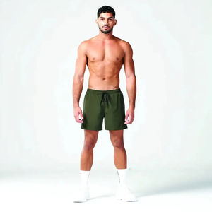 Usine pakistanaise de vente en gros de shorts d'entraînement pour hommes shorts de fitness en maille pour hommes avec poche vêtements de rue dernier short respirant pour hommes - Product Image 2