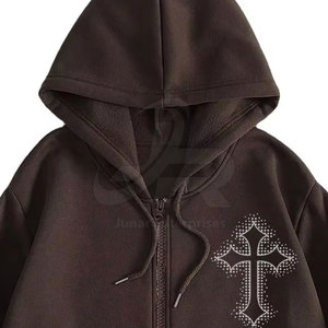 Sudaderas con Pedrería para Hombre, Servicio OEM, Precio al por Mayor, 100% Sudaderas con Pedrería para Hombre - Product Image 6