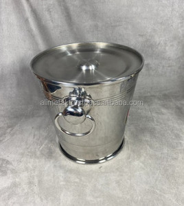 Customizable Metal Vintage Champagne Bucket Or Wine Cooler For Indoor Or Outdoor Parties - Product Image 5
