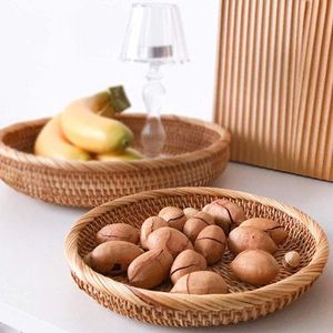 Bol en rotin tissé à la main durable avec artisanat traditionnel parfait pour la décoration de la maison de style fermier et côtier - Product Image 6
