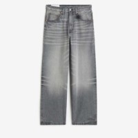 Jean Homme Personnalisé Taille Mi-Haute Coupe Droite Slim Vintage Style Urbain Lavage Adouci Tricoté Léger Respirant Fermeture à Cordon
