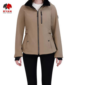 Veste confortable pour femmes Softshell résistant à l'eau mode d'hiver de haute qualité - Product Image 1