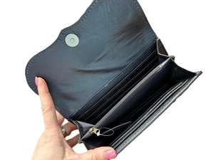 Maletín Ejecutivo de Cuero Genuino Hecho a Mano, Estilo Bohemio, Patrón Puro, Cierre de Cremallera Duradero, Uso Diario para Viajes Durante Todo el Año - Product Image 3