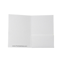 Boîte en carton d'exportation de haute qualité, écologique, avec logo personnalisé pour marque immobilière, impression numérique sur papier, dossier de présentation Think Art