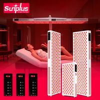 Meilleur prix, panneau lumineux thérapeutique 1064 Nm, panneau lumineux rouge, sauna à lumière rouge, appareil de thérapie à lumière rouge, spectre complet 850, fourniture d'usine
