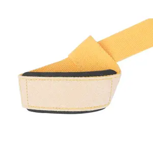 Custom Heavy-Duty Training Wrist Straps with Customized Logo Gym Weightlifting Safety <b>Equipment</b> From Pakistan - Product Image 3