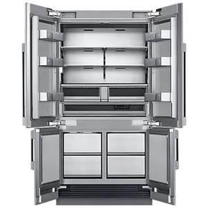 Refrigerador Integrado de 1 Pulgada con Diseño de Puerta Francesa, Panel Personalizado, Compresor Integrado, Energy Star - Product Image 1