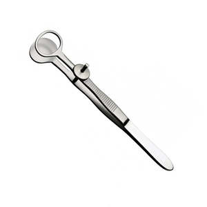 Pinzas Quirúrgicas para Calazión de Superficie No Reflectante Alemanas, Oftalmología Premium, Calazión Lambert de Acero Inoxidable por SurgiRight - Product Image 1