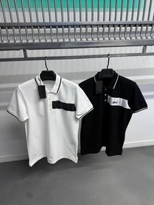 T-shirt uni pour homme 100 % coton tissé, manches courtes, col en V, décontracté, respirant, écologique, OEM ODM, logo personnalisé, étiquette privée sur le devant - Product Image 6