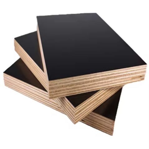 Eco-Friendly Water-Resistant Brown/Black 4x8ft X 18mm Film Faced Construction Plywood 6-8 Times Reusable for Interior/Exterior
