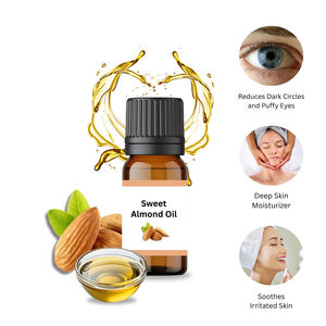 100% huile d'amande douce pressée à froid pure et naturelle pour la dilution d'huile essentielle approvisionnement en vrac à un prix raisonnable - Product Image 4