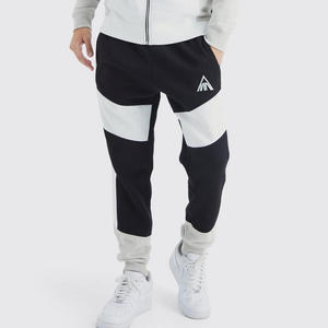 Lo último en chándal con cremallera completa de Color blanco y negro con capucha de embudo Delgado personalizado transpirable sostenible correr trajes de sudor de secado rápido - Product Image 5