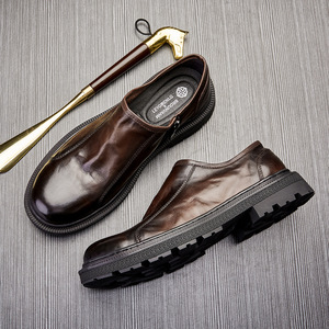 Chaussures de ville en cuir de porc de haute qualité avec revêtement imperméable et semelle intérieure souple pour hommes - Product Image 3