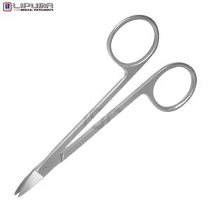 QUINBY 12.0cm Professionnel En Acier Inoxydable Ciseaux Dentaires Optimal Gum Tissu Coupe Manuel Instruments Chirurgicaux Base - Product Image 3