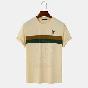 Ropa de verano Nuevo diseño Hombres Camiseta de manga corta Último diseño Camiseta de color personalizada para hombres - Product Image 1
