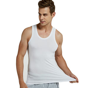 Chaleco Personalizado de Fábrica para Hombre, Camiseta Interior de Algodón de Alta Calidad, Camiseta Interior para Fisicoculturismo, Camiseta sin Mangas para Fitness, Ropa Masculina - Product Image 3